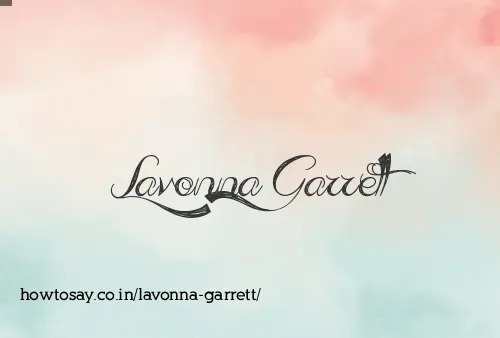 Lavonna Garrett
