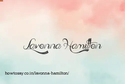 Lavonna Hamilton