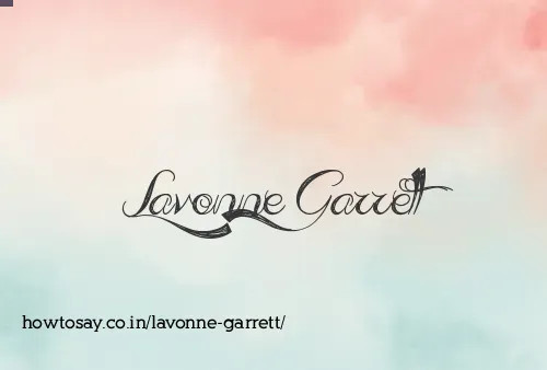Lavonne Garrett