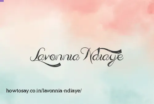 Lavonnia Ndiaye