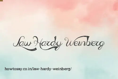 Law Hardy Weinberg