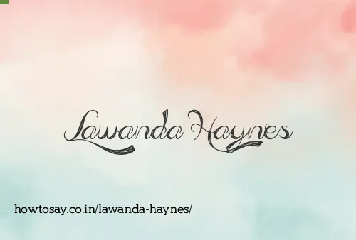 Lawanda Haynes