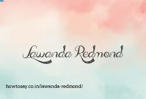 Lawanda Redmond
