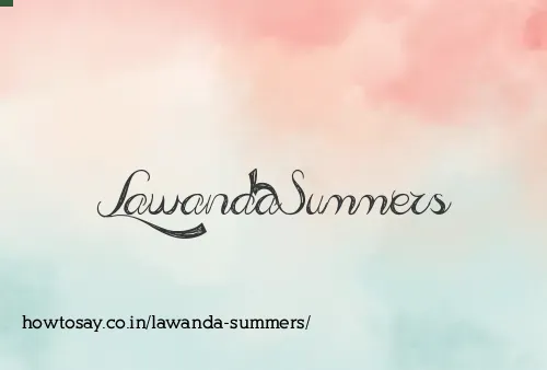 Lawanda Summers