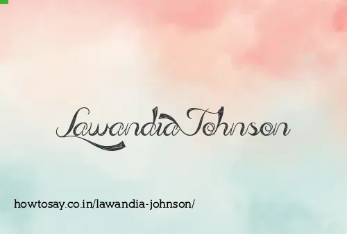 Lawandia Johnson