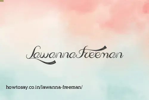 Lawanna Freeman
