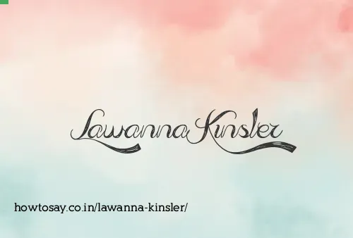 Lawanna Kinsler