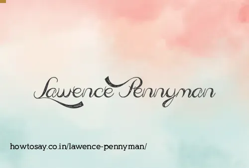 Lawence Pennyman