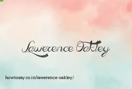 Lawerence Oakley