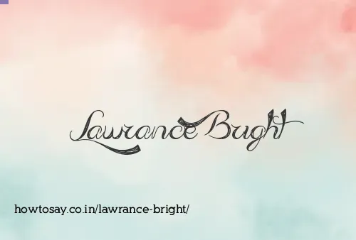 Lawrance Bright