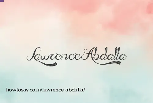 Lawrence Abdalla