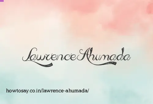 Lawrence Ahumada