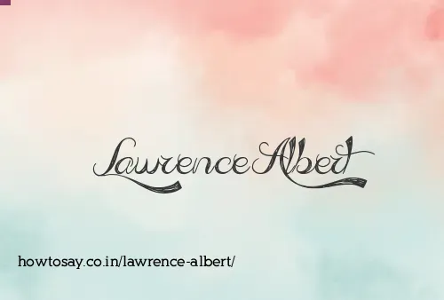 Lawrence Albert