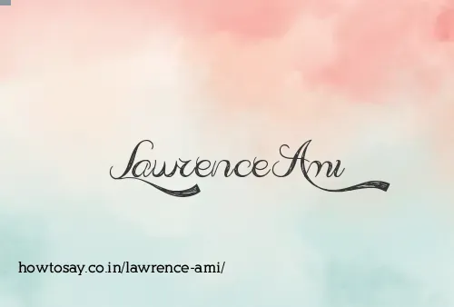 Lawrence Ami