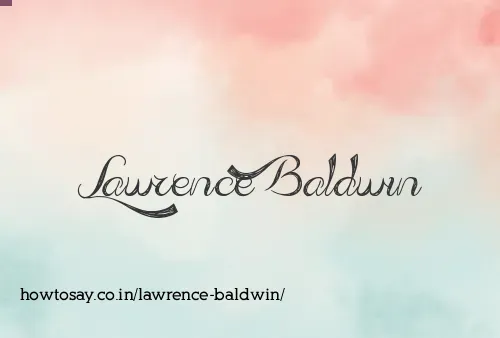 Lawrence Baldwin