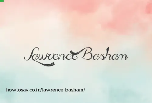 Lawrence Basham