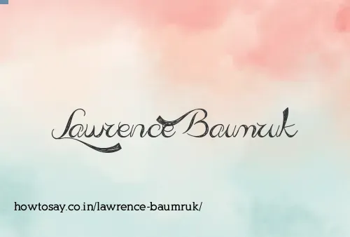 Lawrence Baumruk
