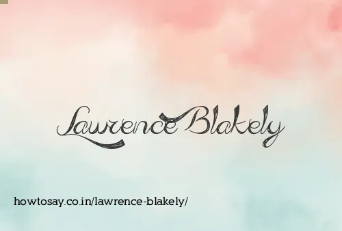 Lawrence Blakely