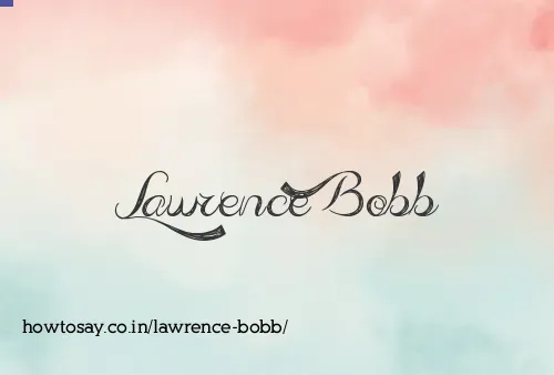 Lawrence Bobb