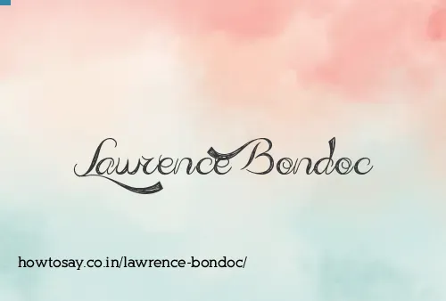 Lawrence Bondoc