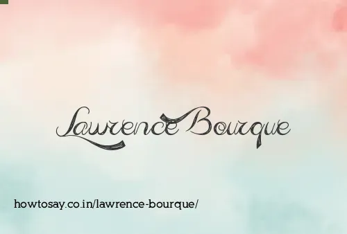 Lawrence Bourque