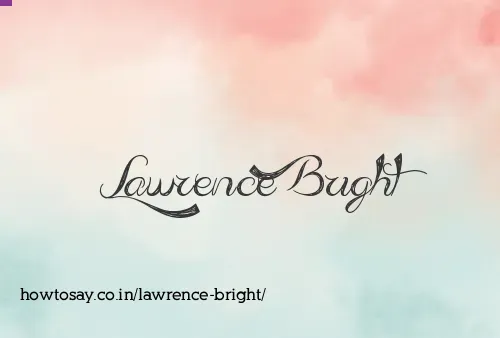 Lawrence Bright