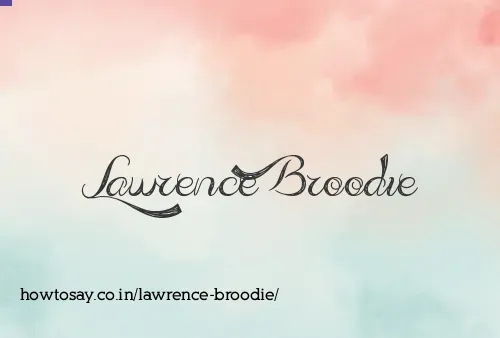Lawrence Broodie