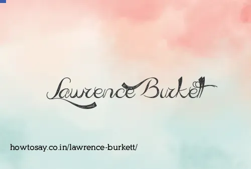 Lawrence Burkett