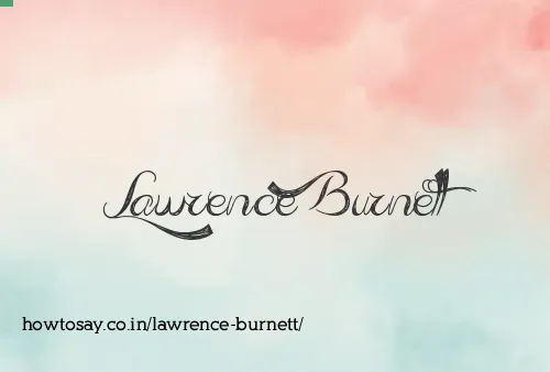 Lawrence Burnett