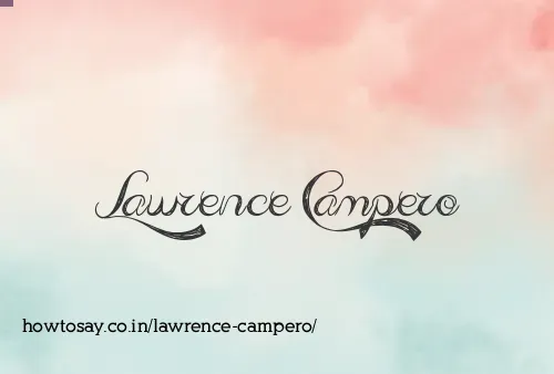 Lawrence Campero
