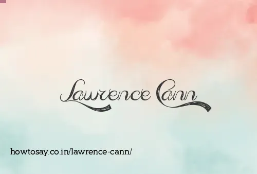 Lawrence Cann