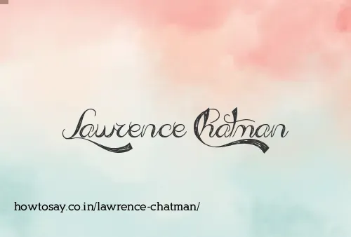 Lawrence Chatman