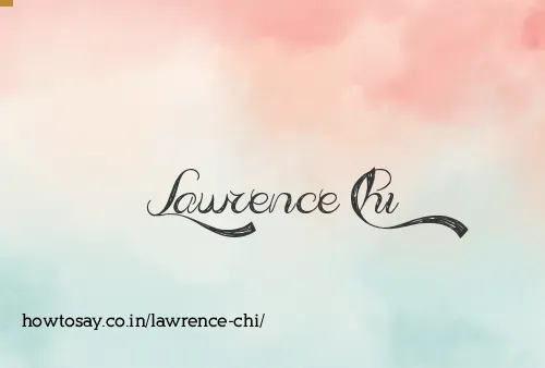 Lawrence Chi