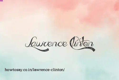Lawrence Clinton