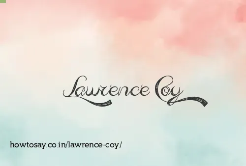 Lawrence Coy