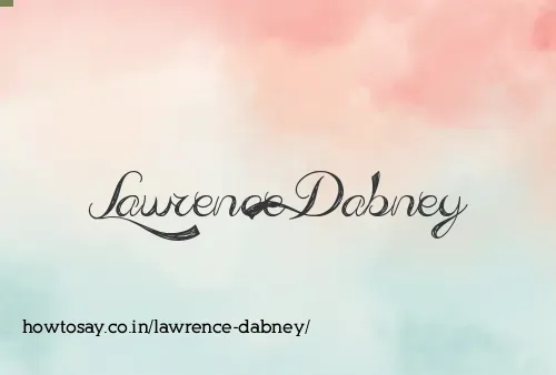 Lawrence Dabney