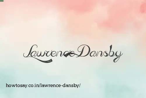 Lawrence Dansby