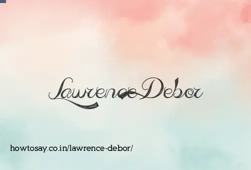 Lawrence Debor
