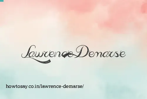 Lawrence Demarse