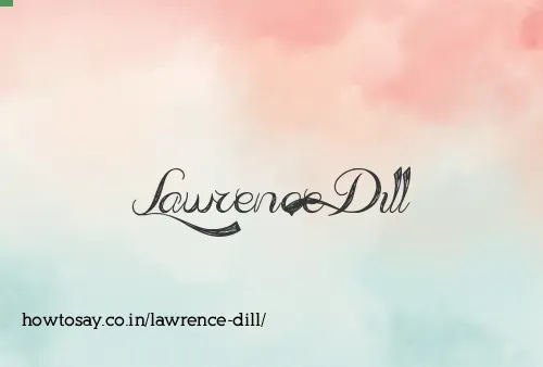 Lawrence Dill