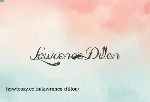 Lawrence Dillon