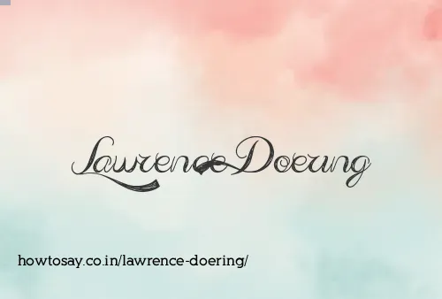 Lawrence Doering