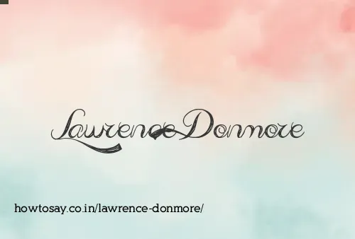 Lawrence Donmore