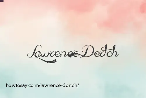 Lawrence Dortch