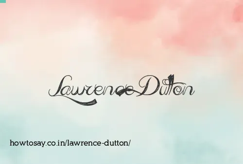 Lawrence Dutton