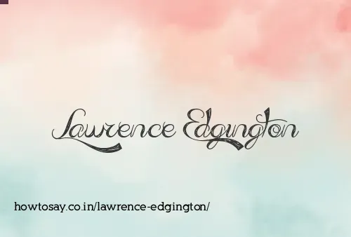 Lawrence Edgington