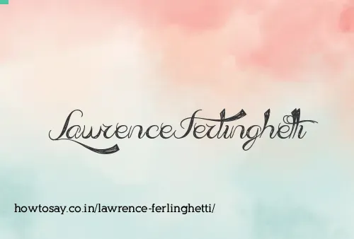 Lawrence Ferlinghetti