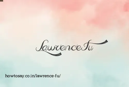 Lawrence Fu