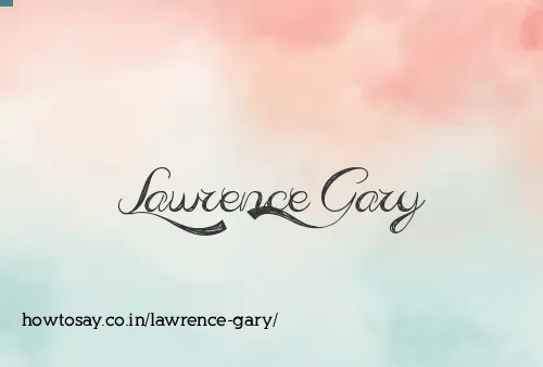 Lawrence Gary