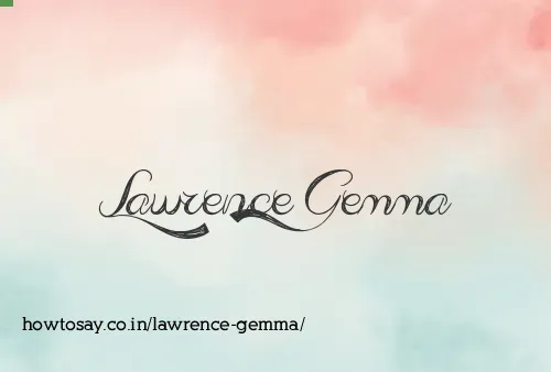 Lawrence Gemma